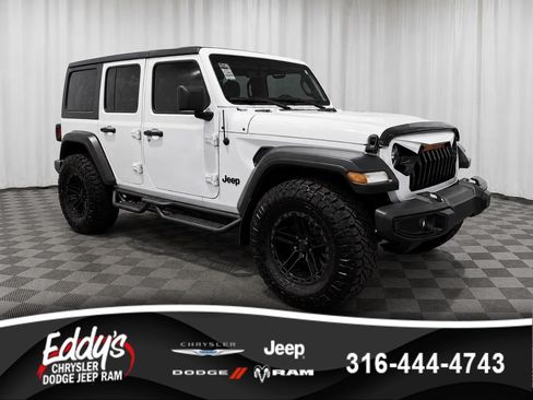 Used 2021 Jeep Wrangler Unlimited Sport AWD/4WD image 1