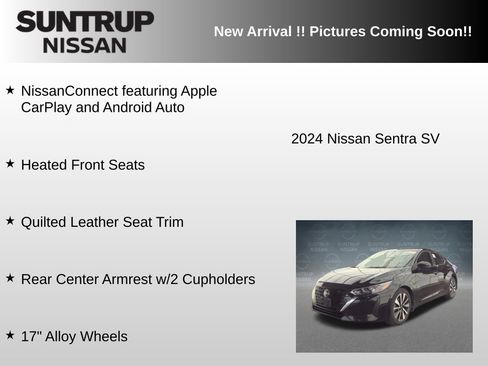 Used 2024 Nissan Sentra SV w/ SV Premium Package FWD image 12