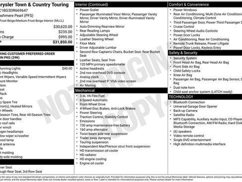 Used 2013 Chrysler Town & Country Touring FWD image 11