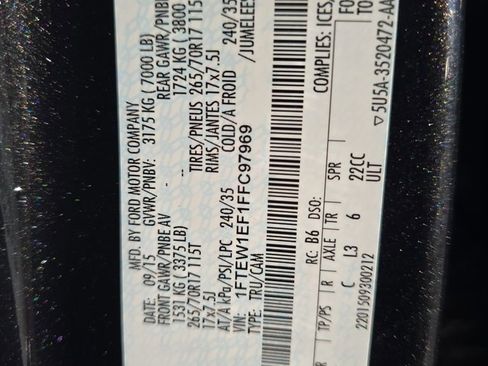 Used 2015 Ford F150 XLT image 28