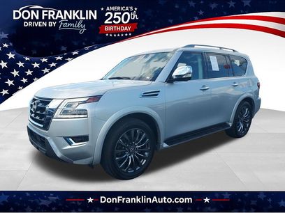 Used 2023 Nissan Armada Platinum w/ Captain's Chairs Package