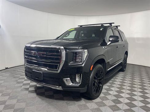 Used 2021 GMC Yukon SLT w/ SLT Premium Package AWD/4WD image 3