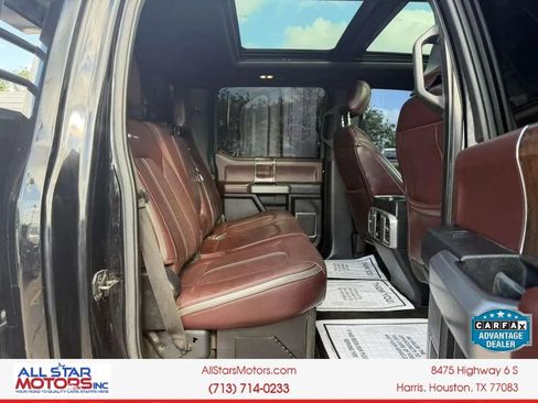 Used 2017 Ford F450 Platinum w/ Platinum Ultimate Package AWD/4WD image 14