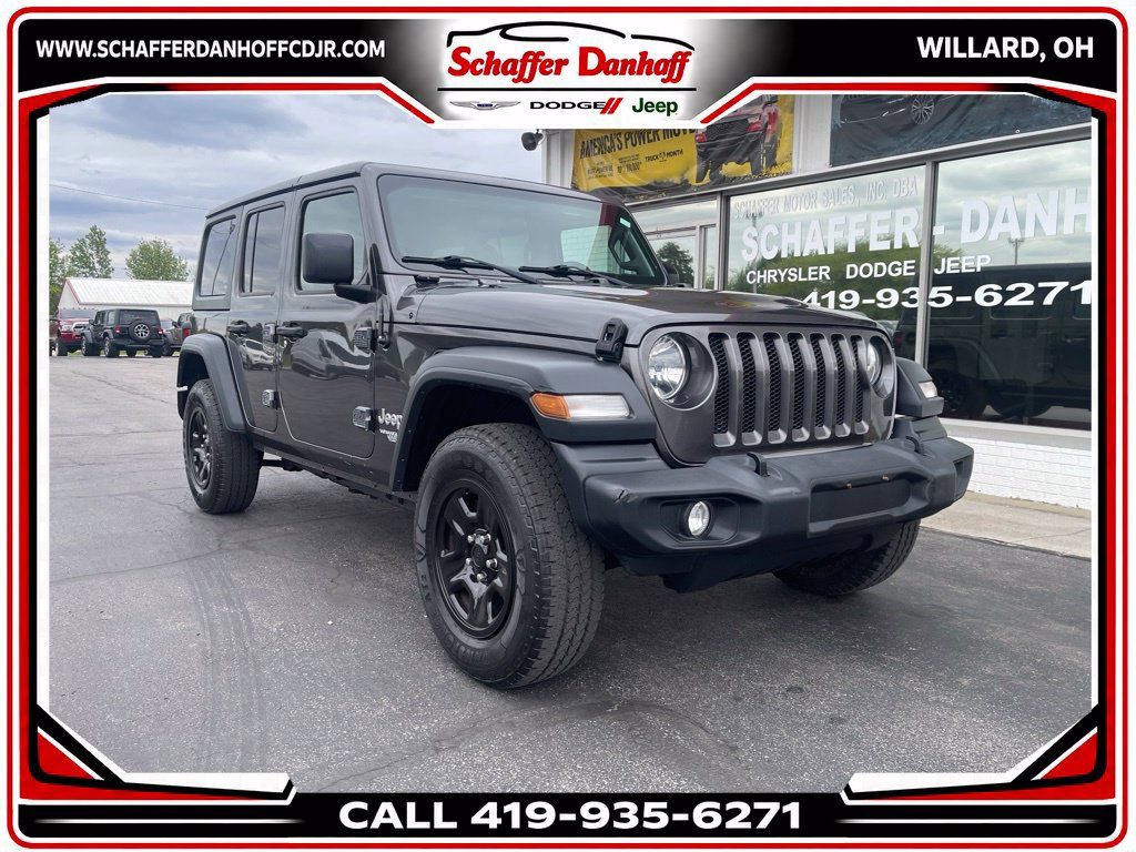 Used 2018 Jeep Wrangler Unlimited Sport AWD/4WD image 1