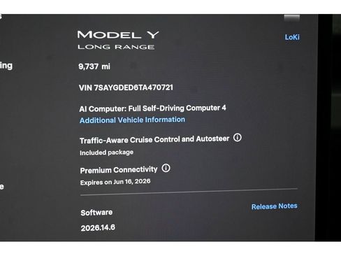 Used 2026 Tesla Model Y Long Range RWD image 49