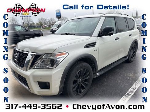 Used 2018 Nissan Armada Platinum w/ Captain Seat Package image 1