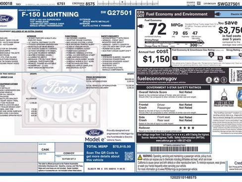 New 2025 Ford F150 Lightning Flash image 24