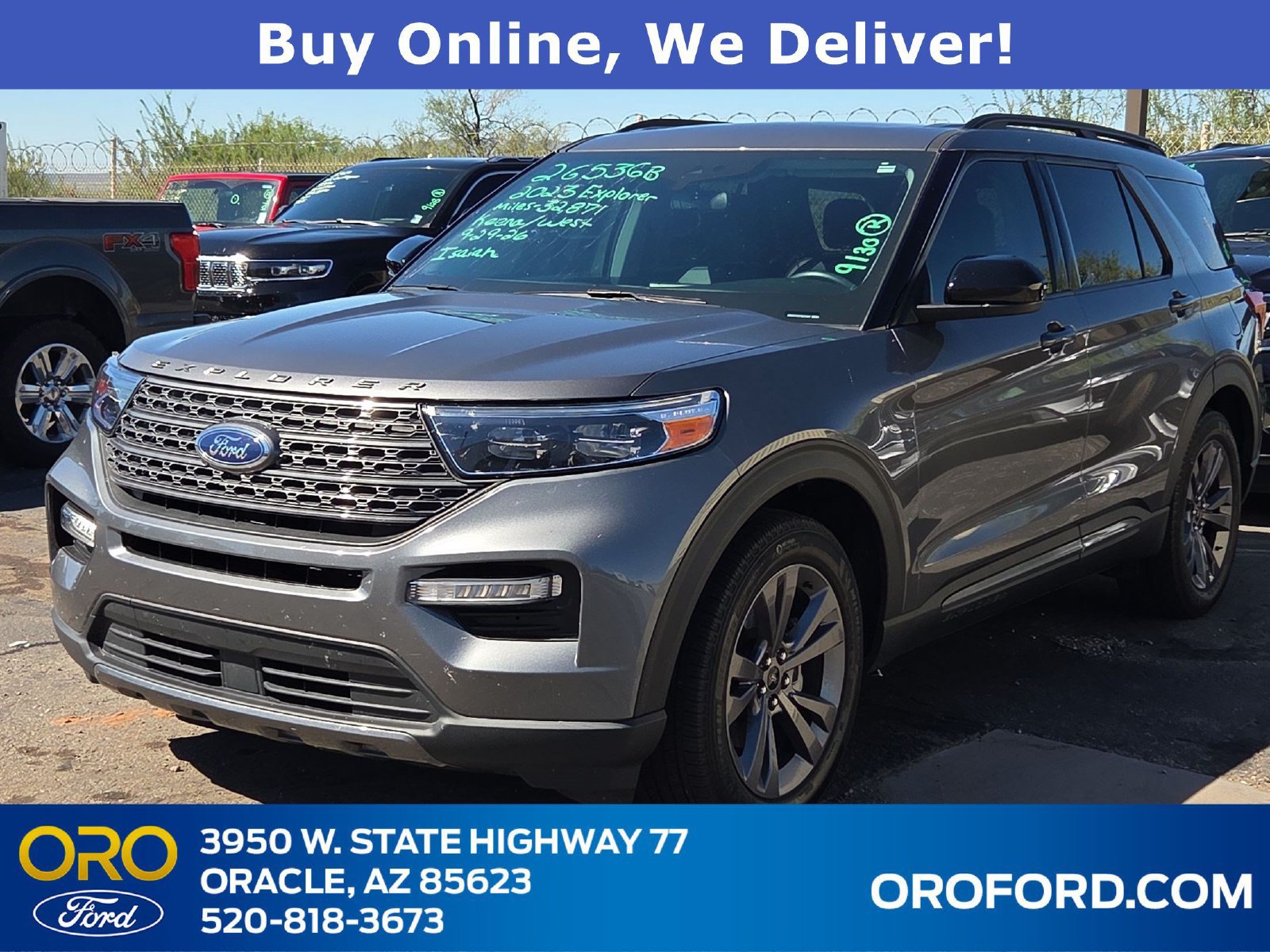 Used 2023 Ford Explorer XLT w/ Equipment Group 202A RWD image 1