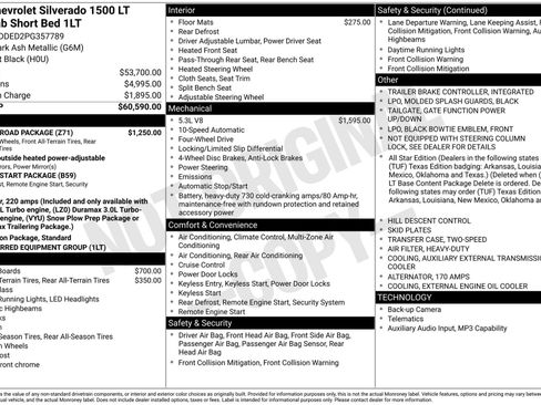 Used 2023 Chevrolet Silverado 1500 LT w/ Z71 Off-Road Package image 4