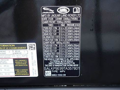 New 2026 Land Rover Range Rover SE AWD/4WD image 28