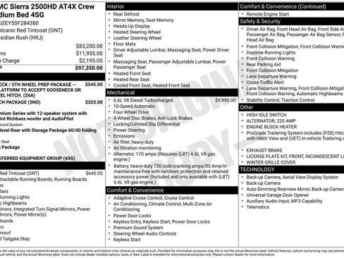 Used 2025 GMC Sierra 2500 AT4X AWD/4WD image 43