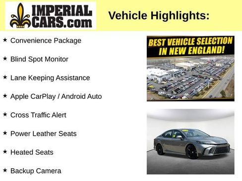 Certified 2025 Toyota Camry SE w/ Convenience Package FWD image 3