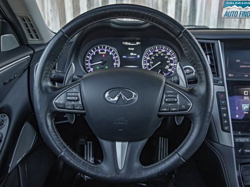 Used 2017 INFINITI Q50 Red Sport 400 image 14