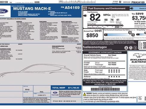 Used 2023 Ford Mustang Mach-E GT w/ GT Performance Edition AWD/4WD image 5