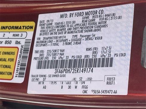 Used 2014 Ford Fusion SE image 26