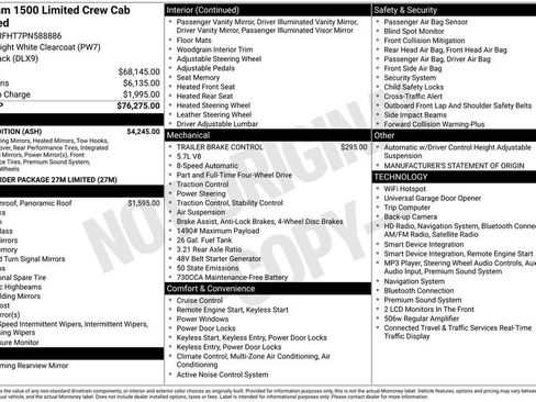 Used 2023 RAM 1500 Limited w/ Night Edition AWD/4WD image 8