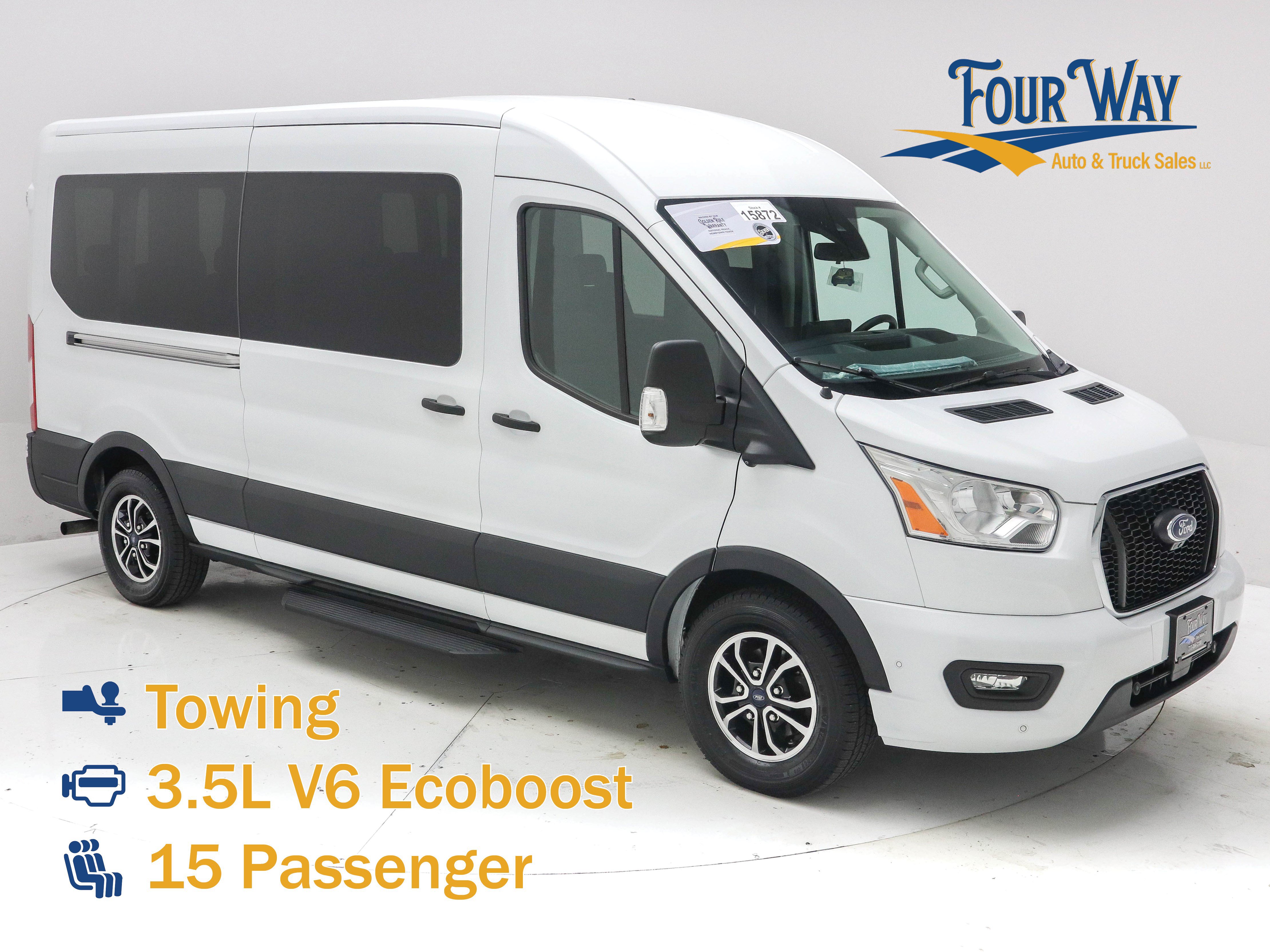 Used 2022 Ford Transit 350 XLT RWD image 1