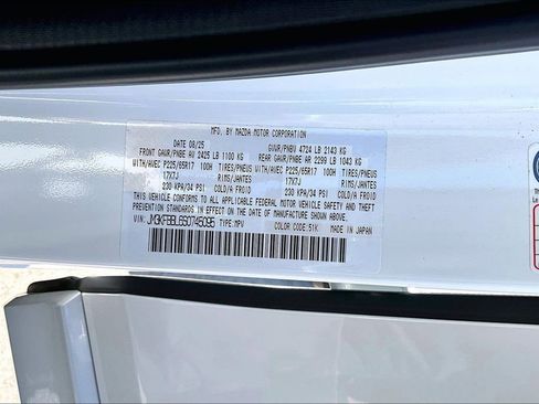 Certified 2025 MAZDA CX-5 AWD 2.5 S w/ Select Package image 17