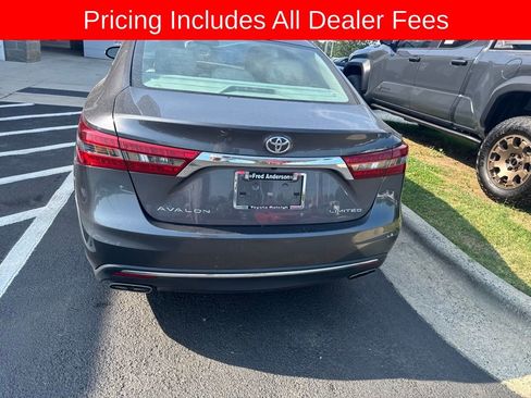 Used 2016 Toyota Avalon Limited w/ Toyota Safety Sense Package FWD image 5