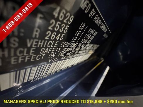 Used 2019 Subaru Legacy 3.6R Limited AWD/4WD image 29