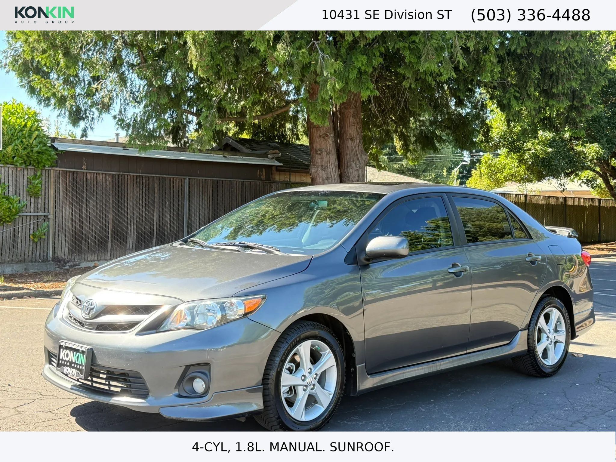 Used 2011 Toyota Corolla S FWD image 1