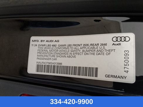 Used 2025 Audi A5 2.0T Premium Plus w/ Premium Plus image 34