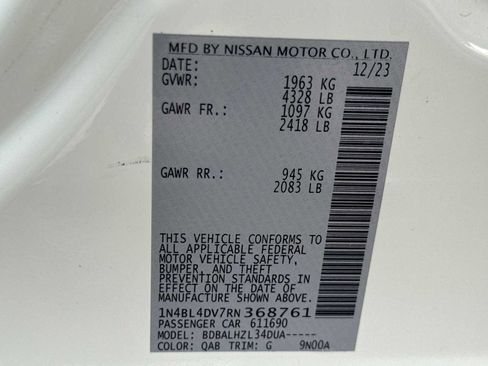 Used 2024 Nissan Altima 2.5 SV image 27