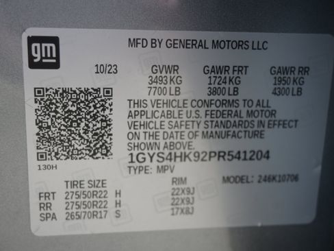 Used 2023 Cadillac Escalade V w/ Heavy-Duty Trailer Package AWD/4WD image 41