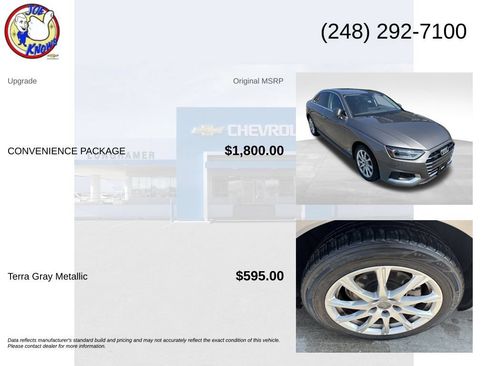 Used 2021 Audi A4 2.0T Premium w/ Convenience Package AWD/4WD image 5