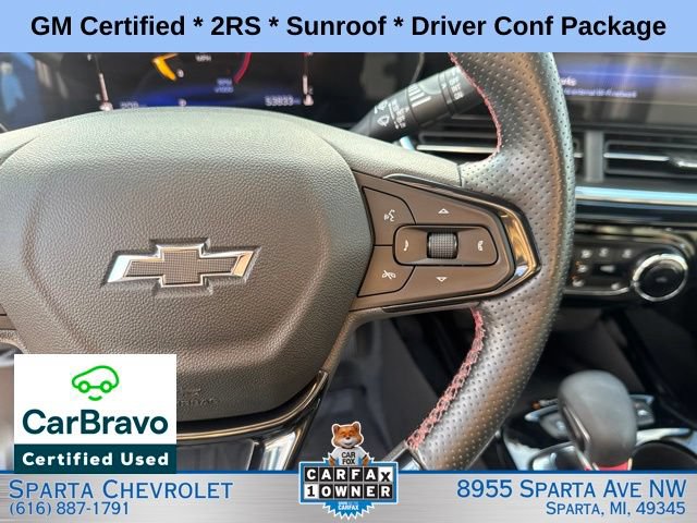 Used 2024 Chevrolet Trax RS w/ Sunroof Package FWD image 19