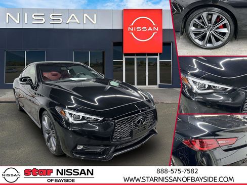Used 2022 INFINITI Q60 Red Sport 400 w/ Cargo Package image 1