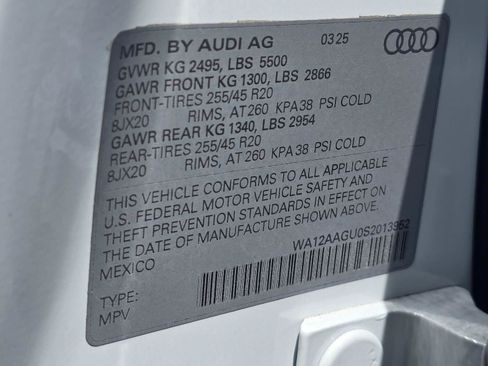 Certified 2025 Audi Q5 Premium Plus w/ Premium Plus AWD/4WD image 30