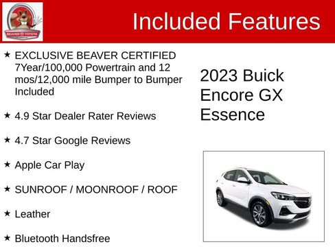 Used 2023 Buick Encore GX Essence w/ Experience Buick Package image 4