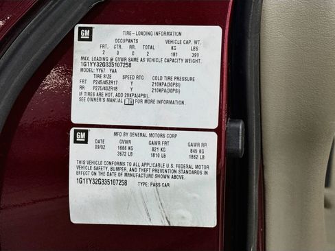 Used 2003 Chevrolet Corvette Convertible w/ Preferred Equipment Group1 RWD image 25