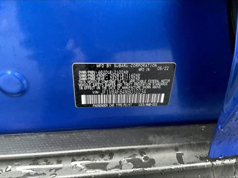 Certified 2022 Subaru WRX Premium image 37