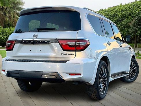 Used 2023 Nissan Armada Platinum w/ Captain's Chairs Package image 2