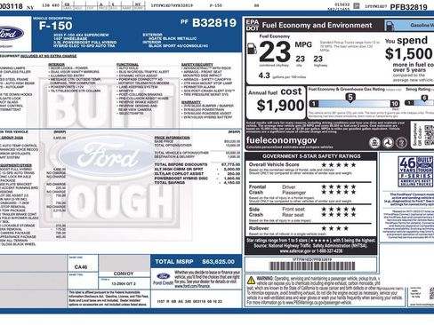 Used 2023 Ford F150 XLT w/ Equipment Group 302A High AWD/4WD image 34