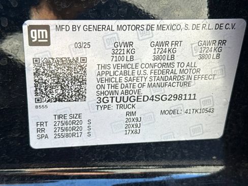 Used 2025 GMC Sierra 1500 Denali AWD/4WD image 56