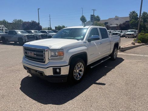 Used 2015 GMC Sierra 1500 SLT w/ SLT Crew Cab Value Package AWD/4WD image 1