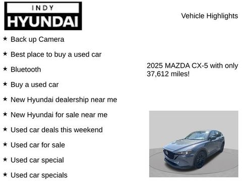 Used 2025 MAZDA CX-5 Carbon Edition AWD/4WD image 7