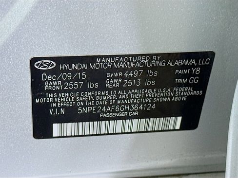 Used 2016 Hyundai Sonata SE FWD image 32