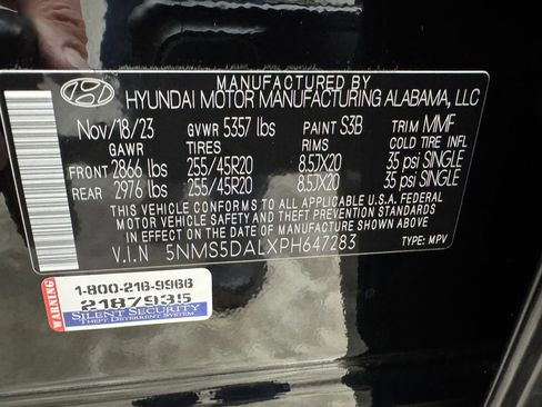 Used 2023 Hyundai Santa Fe Calligraphy AWD/4WD image 34