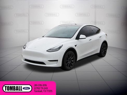 Used 2021 Tesla Model Y Long Range AWD/4WD image 3