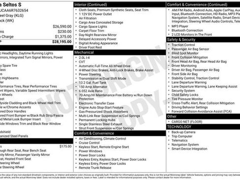 Certified 2024 Kia Seltos S image 37