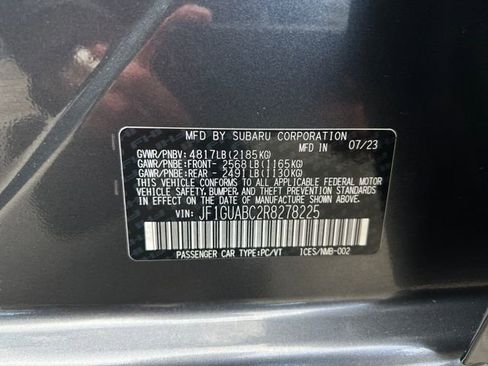 Used 2024 Subaru Impreza 2.0i image 18