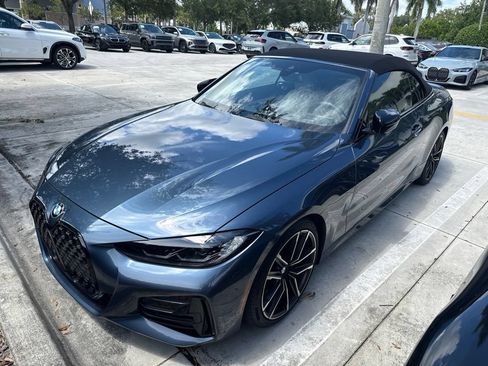 Used 2024 BMW 430i Convertible w/ M Sport Package RWD image 2