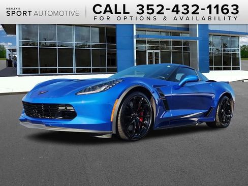 Used 2019 Chevrolet Corvette Grand Sport w/ Carbon Flash Badge Package image 1
