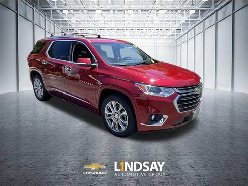 Certified 2021 Chevrolet Traverse Premier w/ LPO, 'HIT The Road' Package AWD/4WD image 2