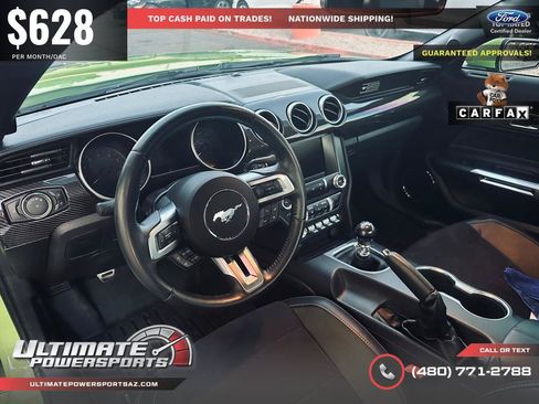 Used 2020 Ford Mustang GT Premium w/ Carbon Sport Interior Package RWD image 42
