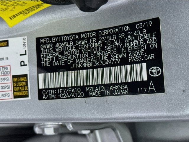 Certified 2019 Toyota Corolla SE w/ Carpet Mat Package FWD image 31